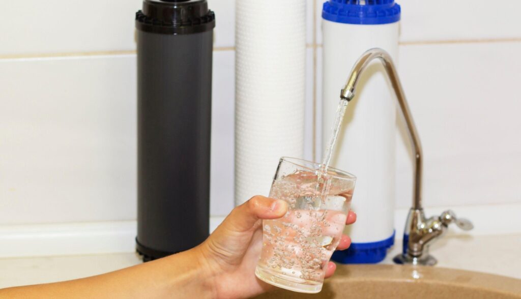 Whole house reverse osmosis water filtration